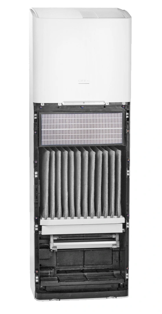 System filtracji oczyszczacza powietrza