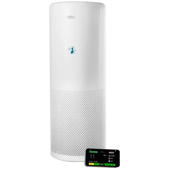Oczyszczacz powietrza LIFAair LA500+ ze stacją kontroli